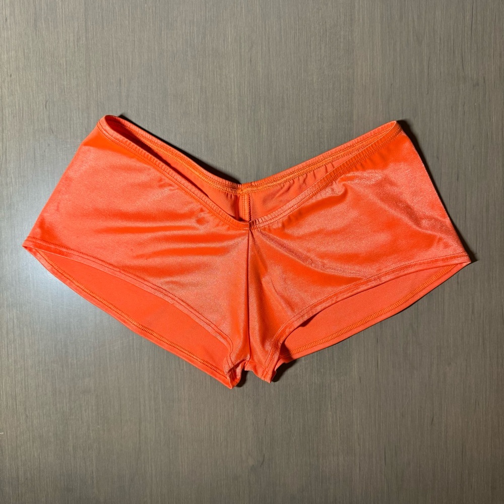 Spicy Lingerie Neon Orange Low Rise Boy Short